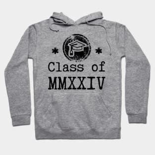 Class of 2024 Roman Numbers Hoodie